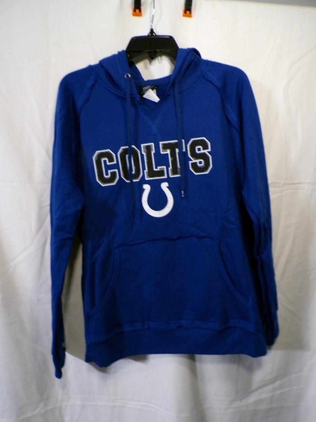 NFL Team Apparel Indianapolis Colts Women's L Blue Pullover Hoodie