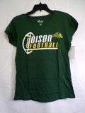 G-III 4Her by Carl Banks Women’s NDSU Bison Football T-Shirt Large Green