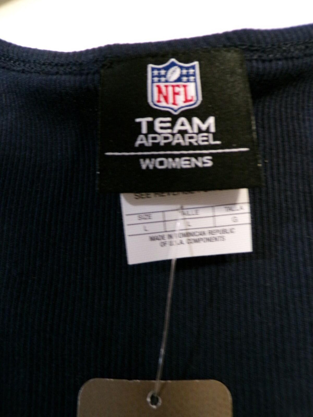 Team Apparel Giants Women's Tank Top Large Black Scoop Neck