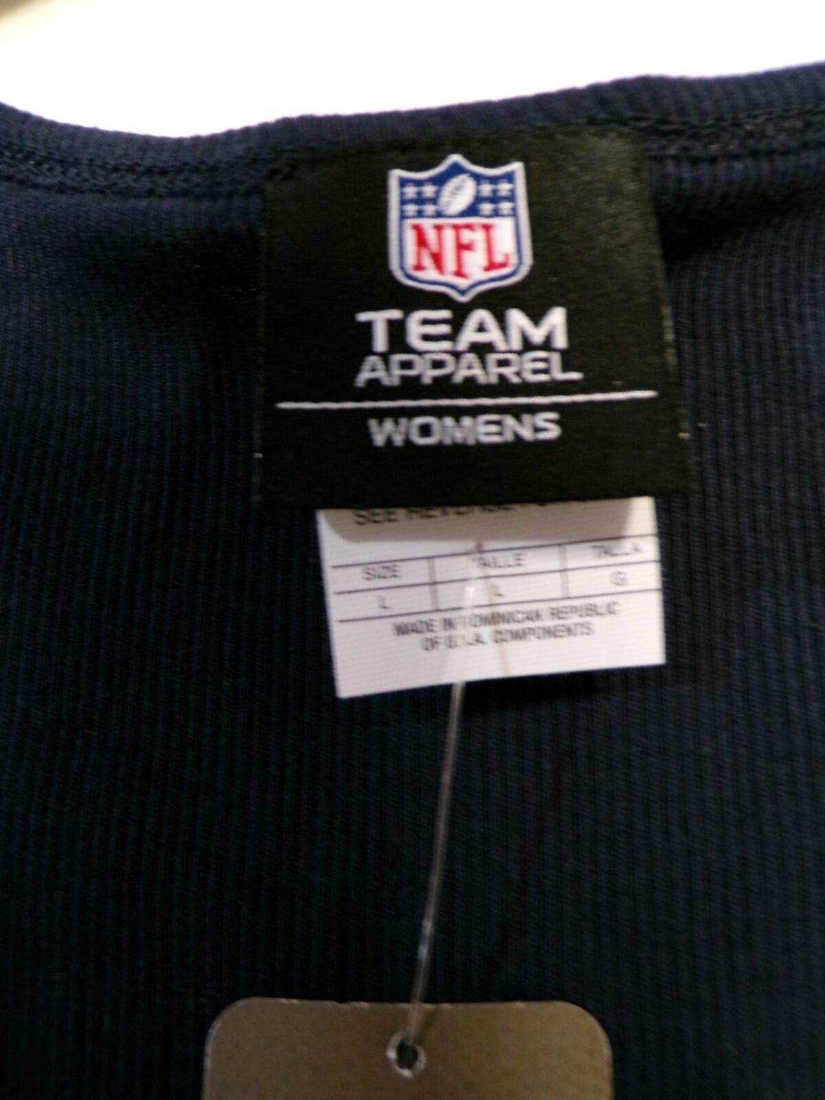 Team Apparel Giants Women's Tank Top Large Black Scoop Neck