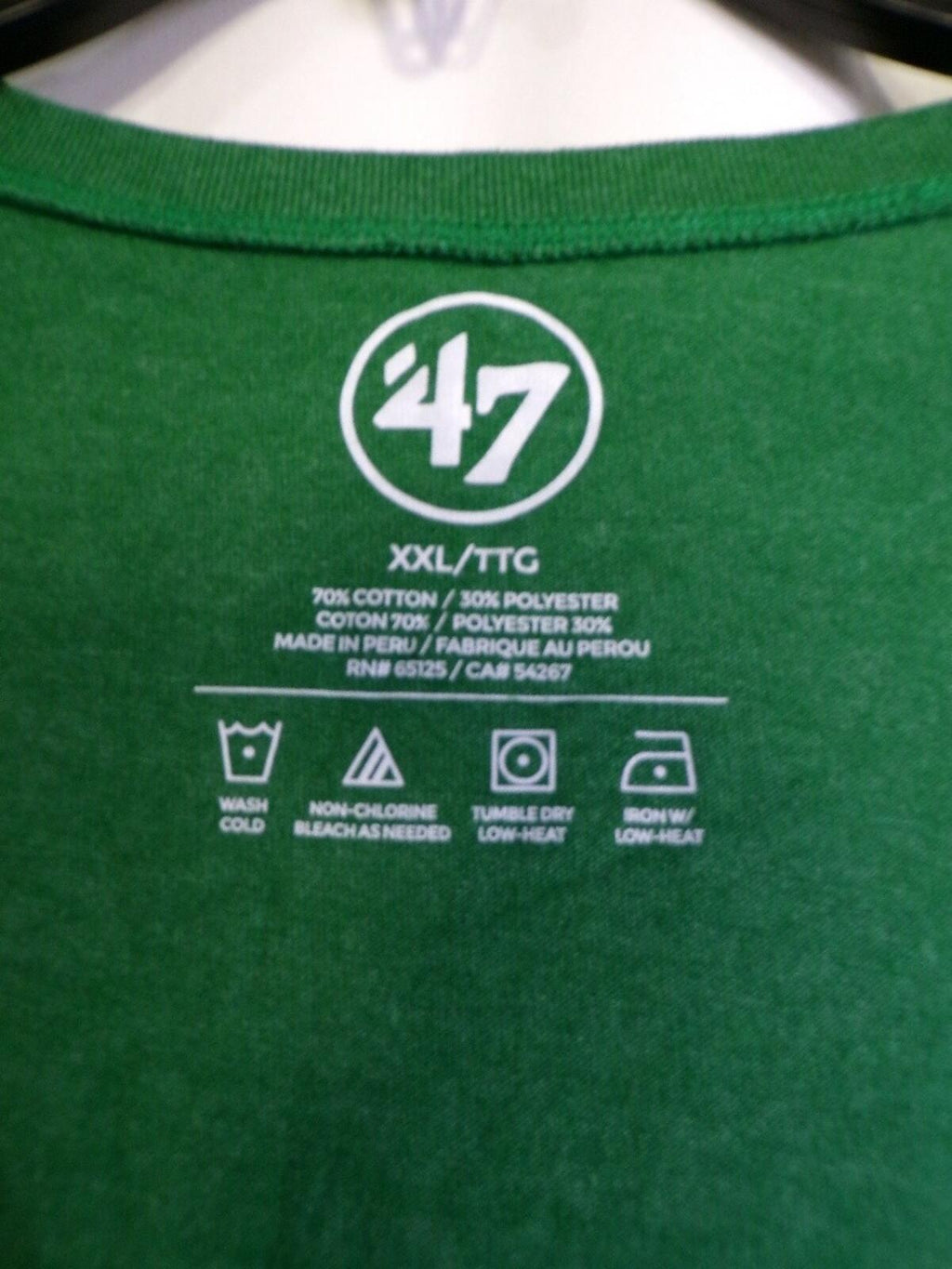 47 Brand Women's Dallas Stars Scoop Neck T-Shirt 2XL Kelly Green