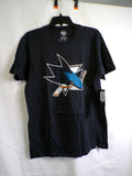 47 Brand Men's San Jose Sharks T Shirt Black M Graphic Tee