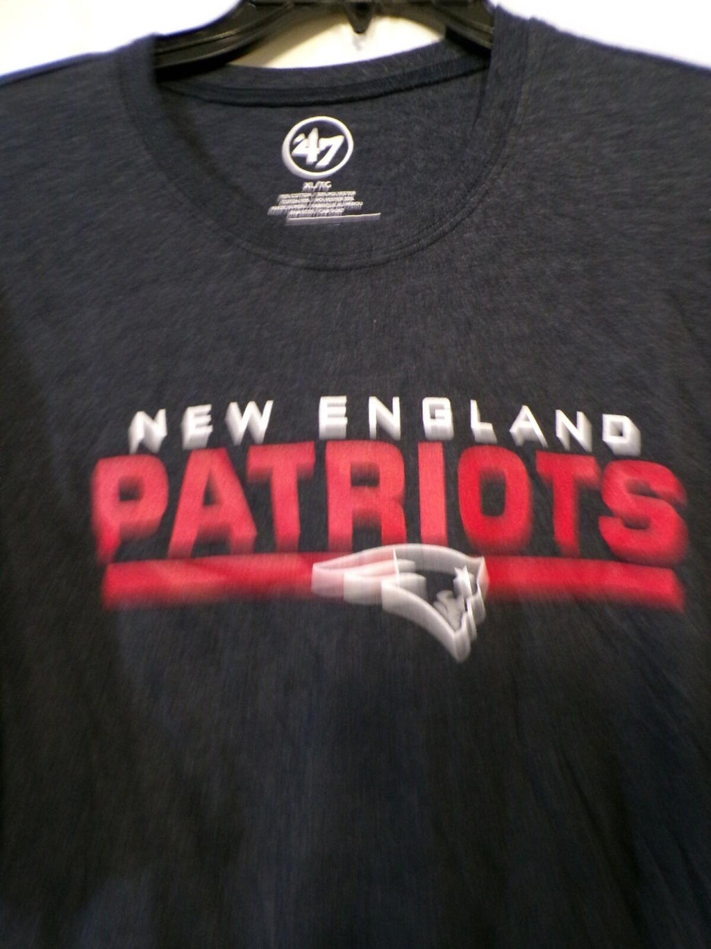 47 Men's Patriots Navy XL Super Rival Graphic T-Shirt