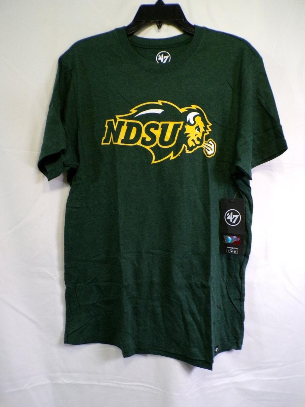 47 Brand NDSU Bison Men's Large Green Short Sleeve T-Shirt