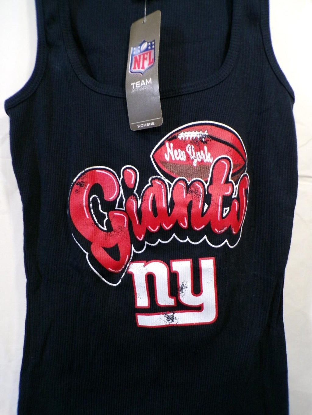 Giants Team Apparel Women's Tank Top L Black Scoop Neck