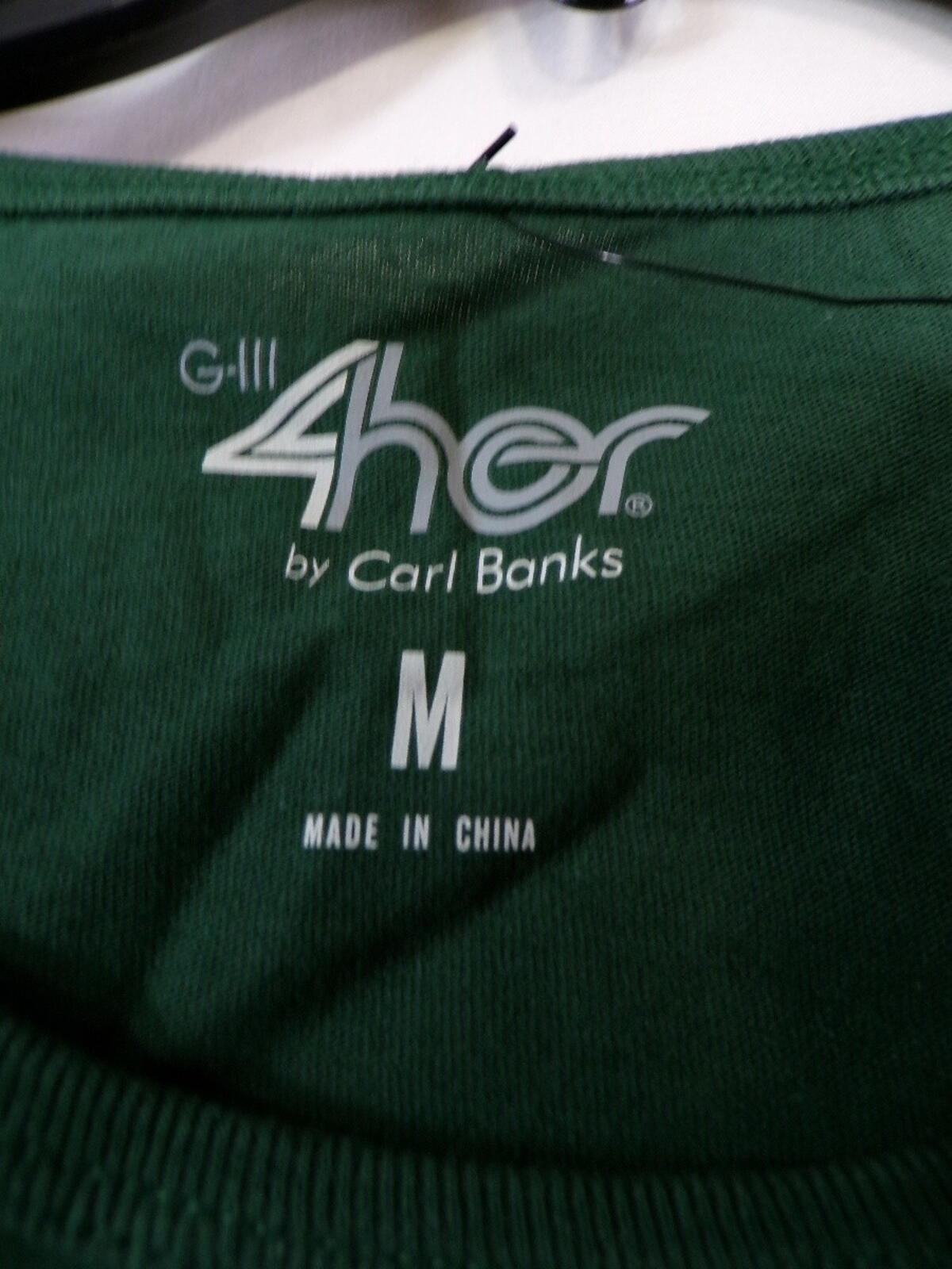 4her by Carl Banks Dallas Stars NHL Women's T Shirt Green M G-III