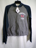 Campus Lifestyle Boys L Minnesota Twins Full Zip Hoodie Gray Navy