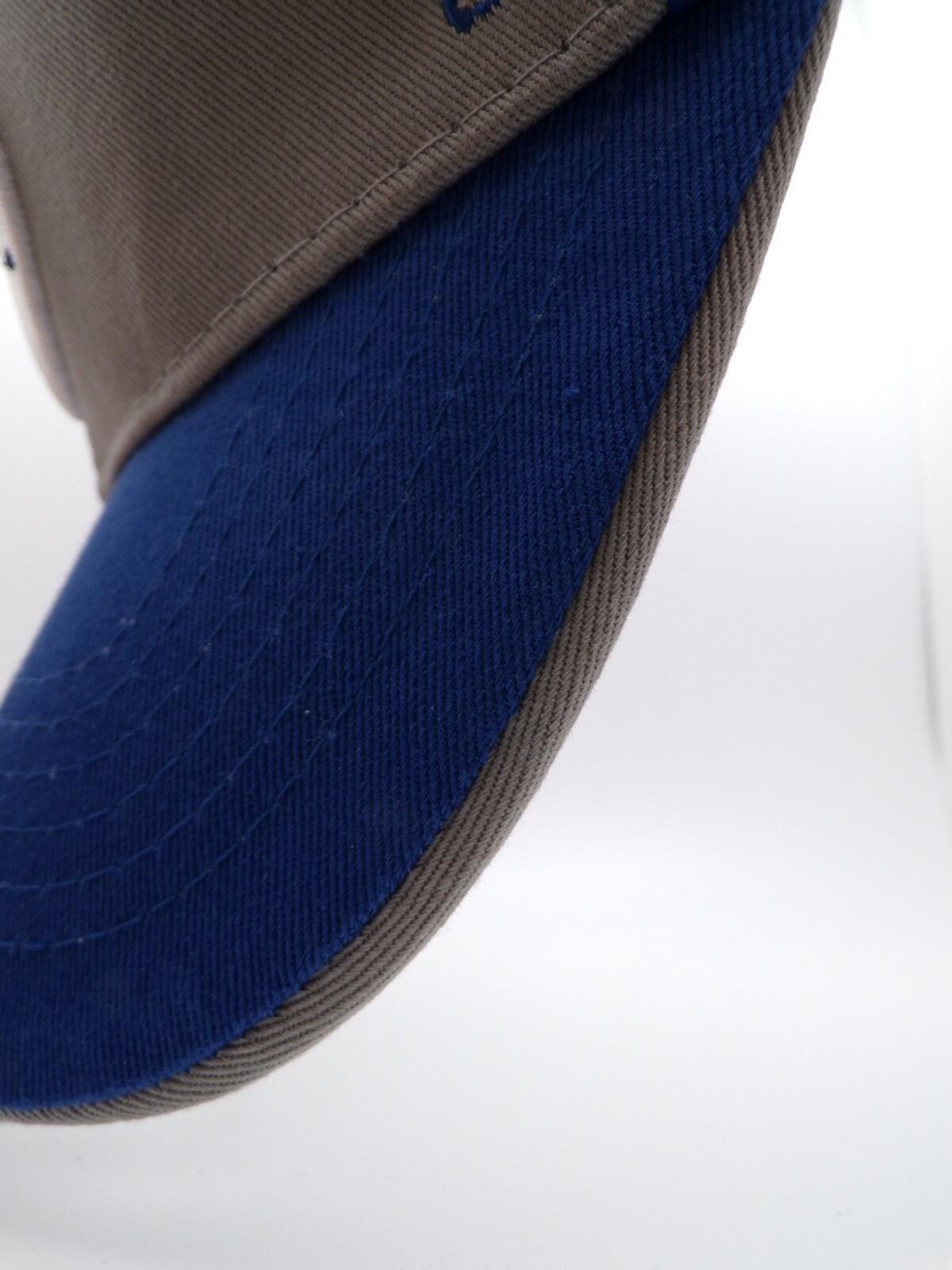 Reebok Indianapolis Colts Baseball Cap Two Tone Royal Blue Gray One Size