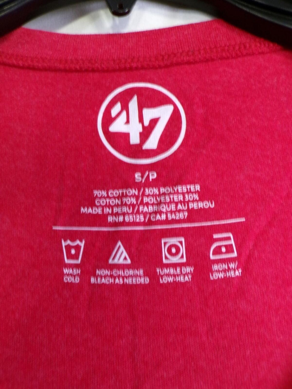 47 Brand Women's S Montreal Canadiens T-Shirt Red Gameday Everyday Jersey