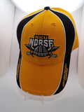 NKU Norse Northern Kentucky Adjustable Baseball Cap Hat Yellow Black