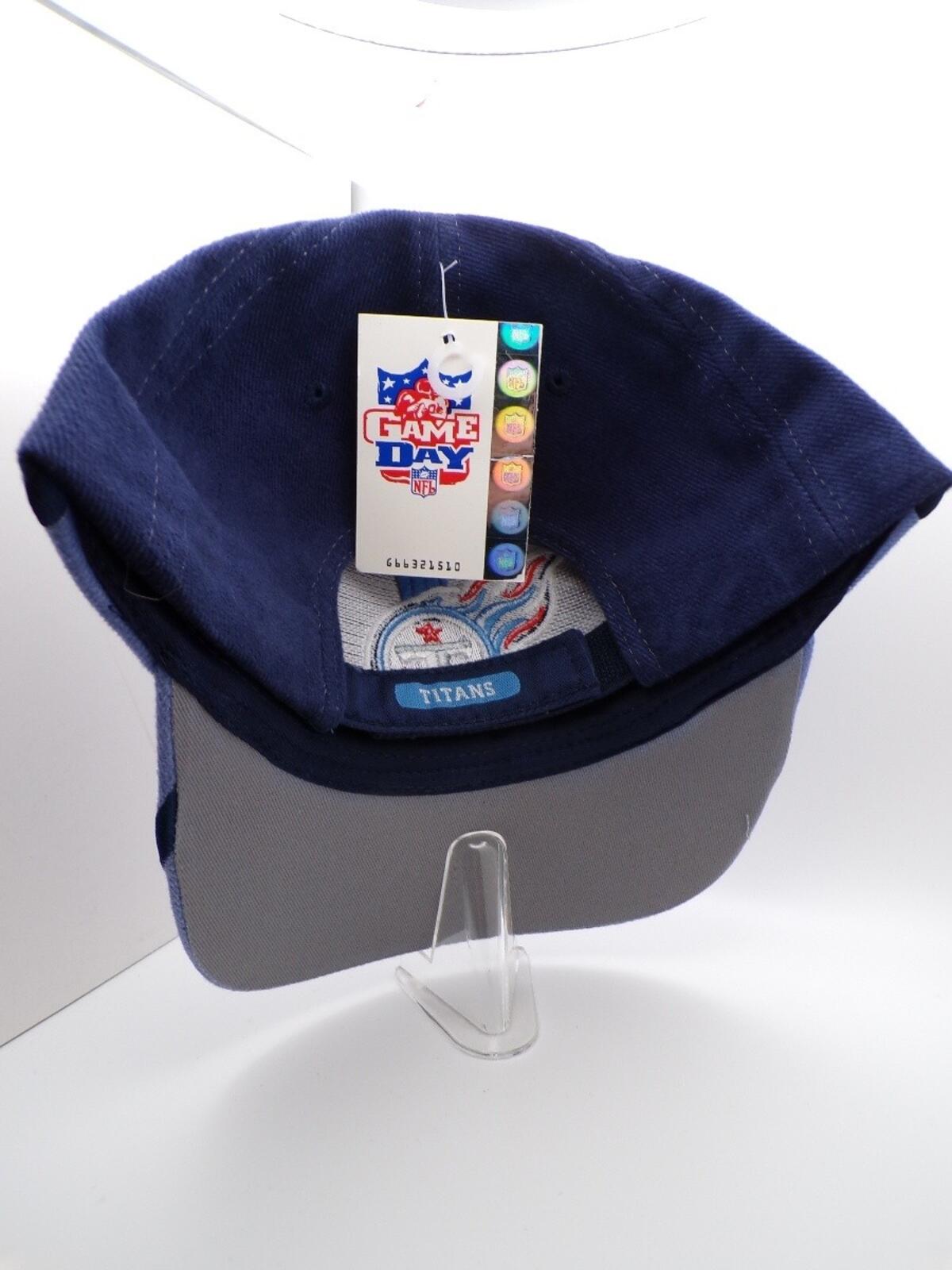 Reebok Tennessee Titans NFL Baseball Cap Adjustable Two Tone Blue Navy