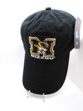 Mizzou Missouri Tigers Black Embroidered Baseball Cap Adjustable Men's