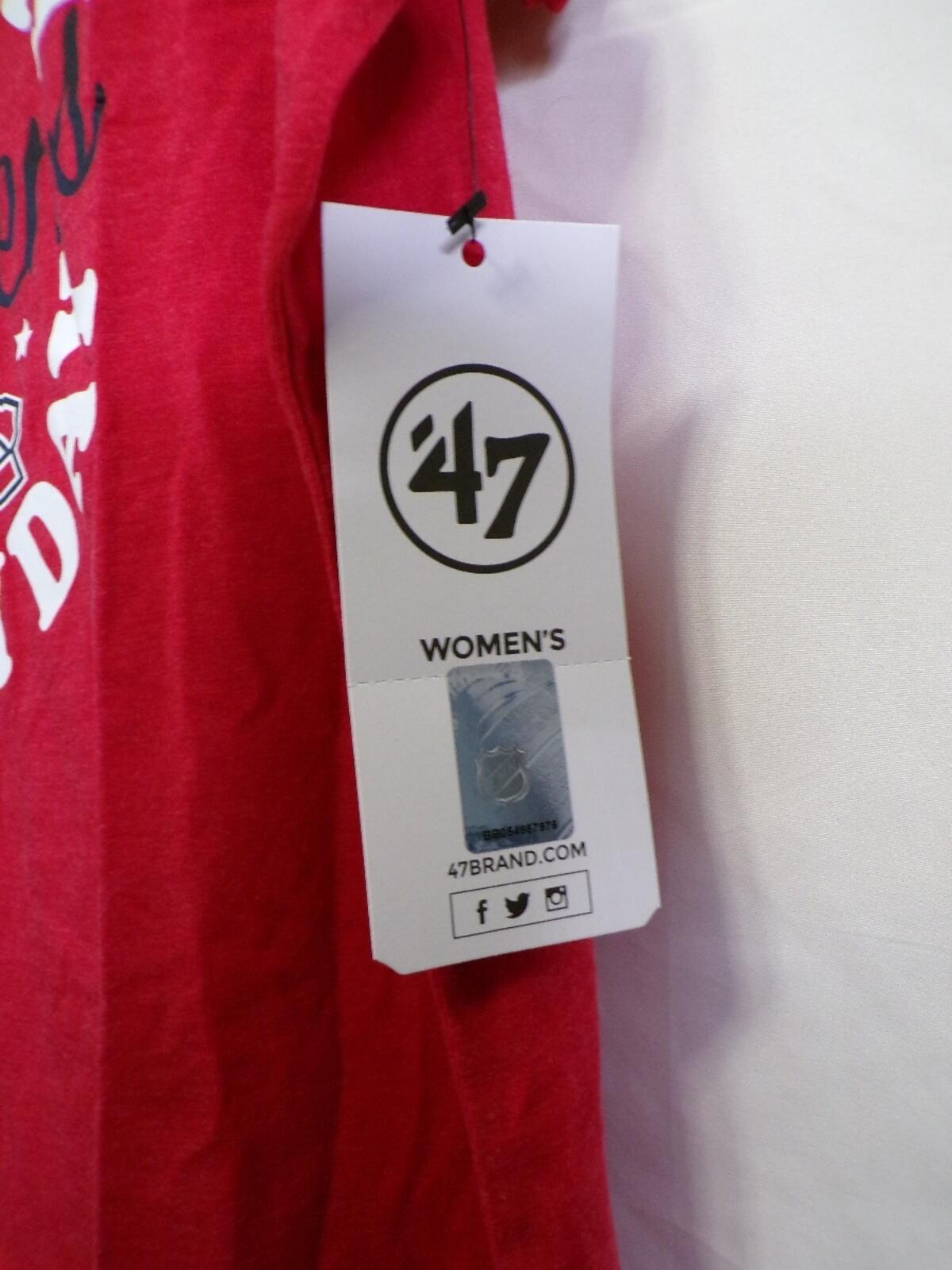 47 Brand Women's Montreal Canadiens Gameday Everyday T Shirt 2XL Red