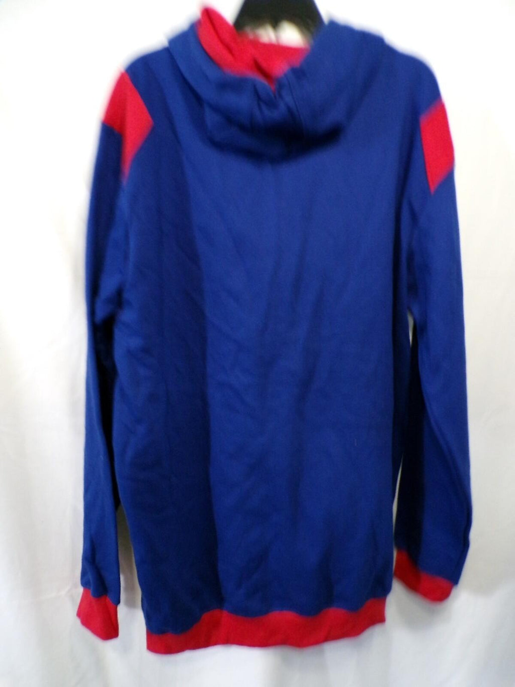 NY Giants 1/4 Zip Pullover Hoodie Blue XL Big & Tall Team Apparel XLT