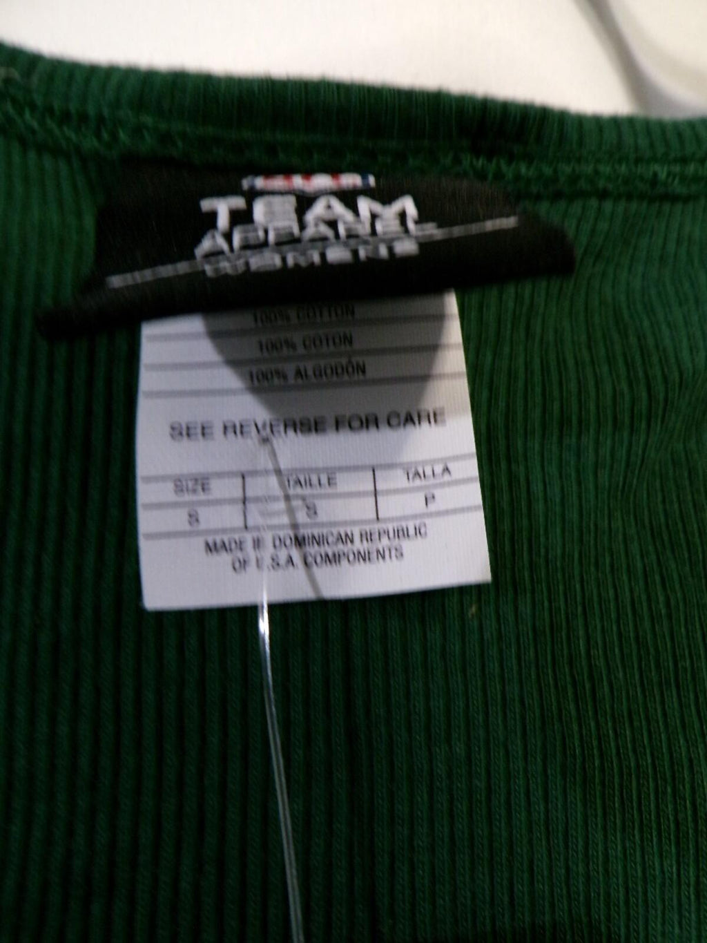 Team Apparel Women's NY Jets Green Tank Top S Racerback