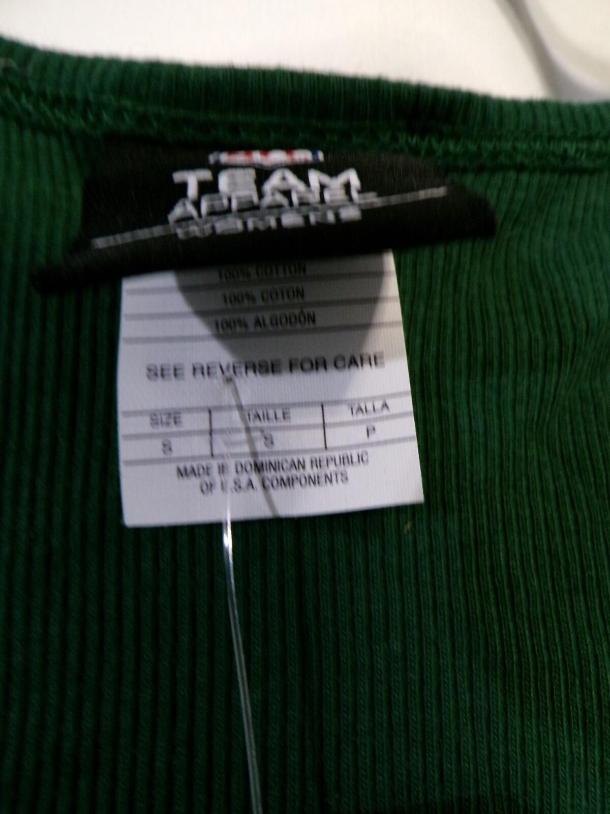 Team Apparel Women's NY Jets Green Tank Top S Racerback