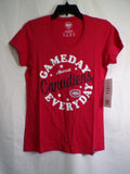 47 Brand Women's S Montreal Canadiens T-Shirt Red Gameday Everyday Jersey