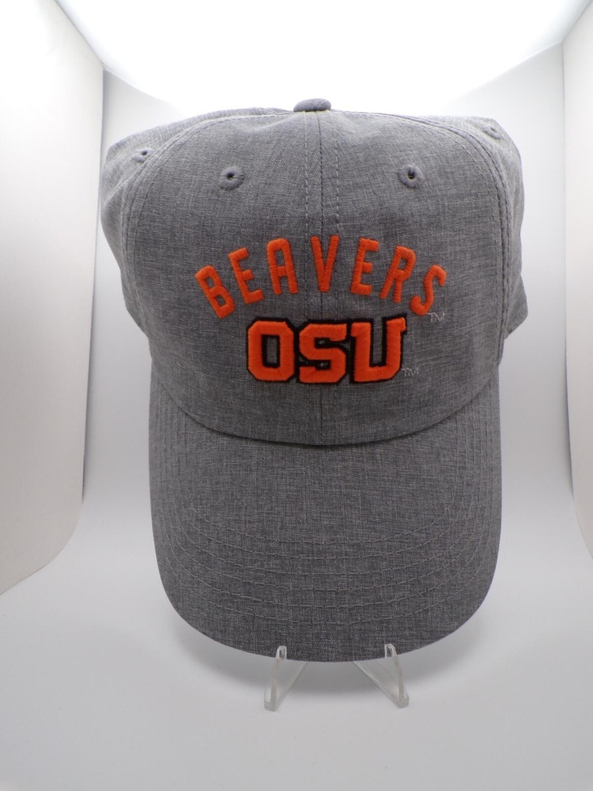 OSU Oregon State Beavers Gray Captivating Adjustable Baseball Cap