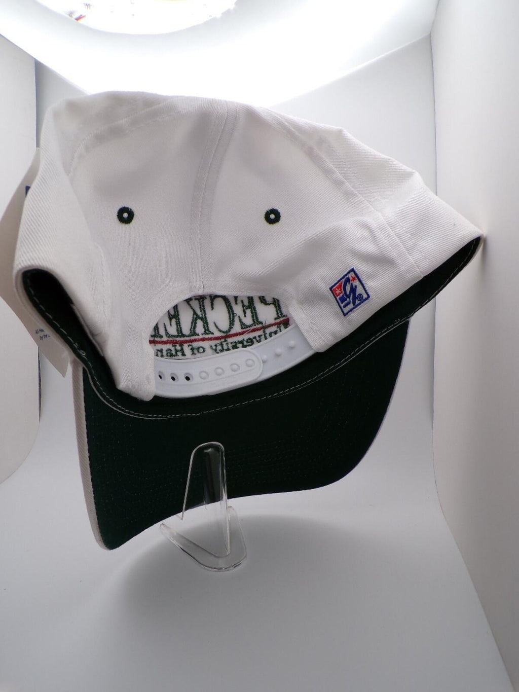 The Game Men's PECKERS University of Hanover White Baseball Cap OSFM Cotton