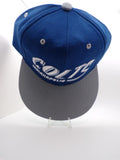 Men's Indianapolis Colts Snapback Baseball Cap Royal Blue Gray Flatbill