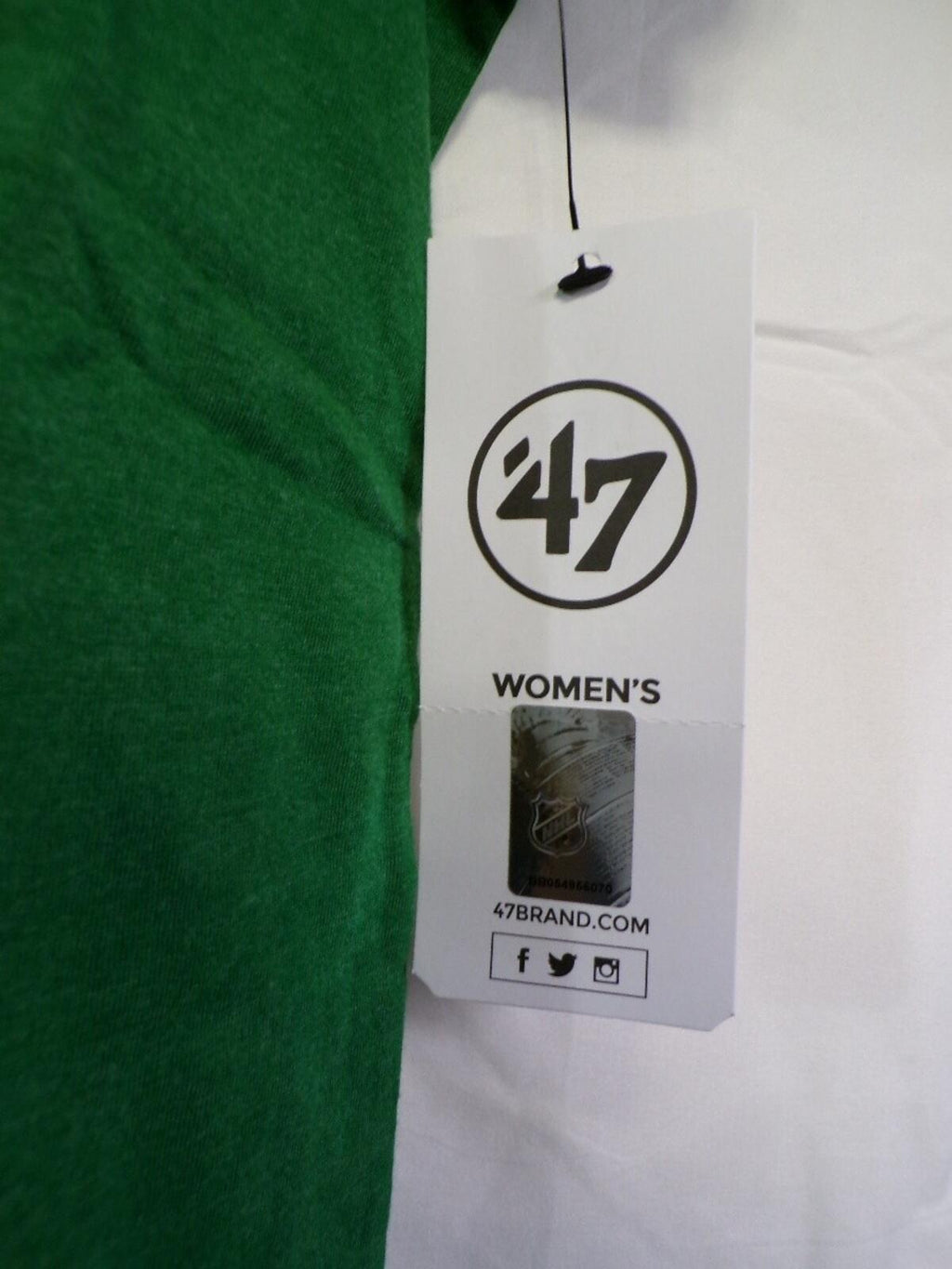 '47 Brand Dallas Stars Womens Scoop Neck T-Shirt Kelly Green M
