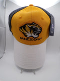 Mizzou Missouri Tigers Embroidered Baseball Cap Adjustable Black Gold
