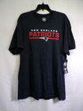 47 Brand Patriots T-Shirt Navy 2XL Crewneck Graphic Tee
