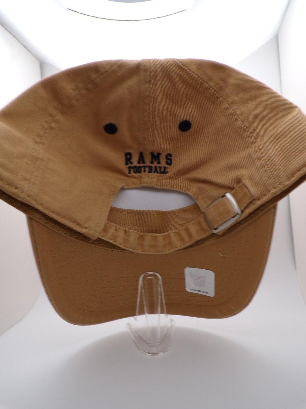 Los Angeles Rams Baseball Cap Tan Adjustable Dad Hat Cotton Men's