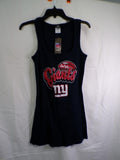 New York Giants Women's Tank Top Scoop Neck Navy Large L 100% Cotton