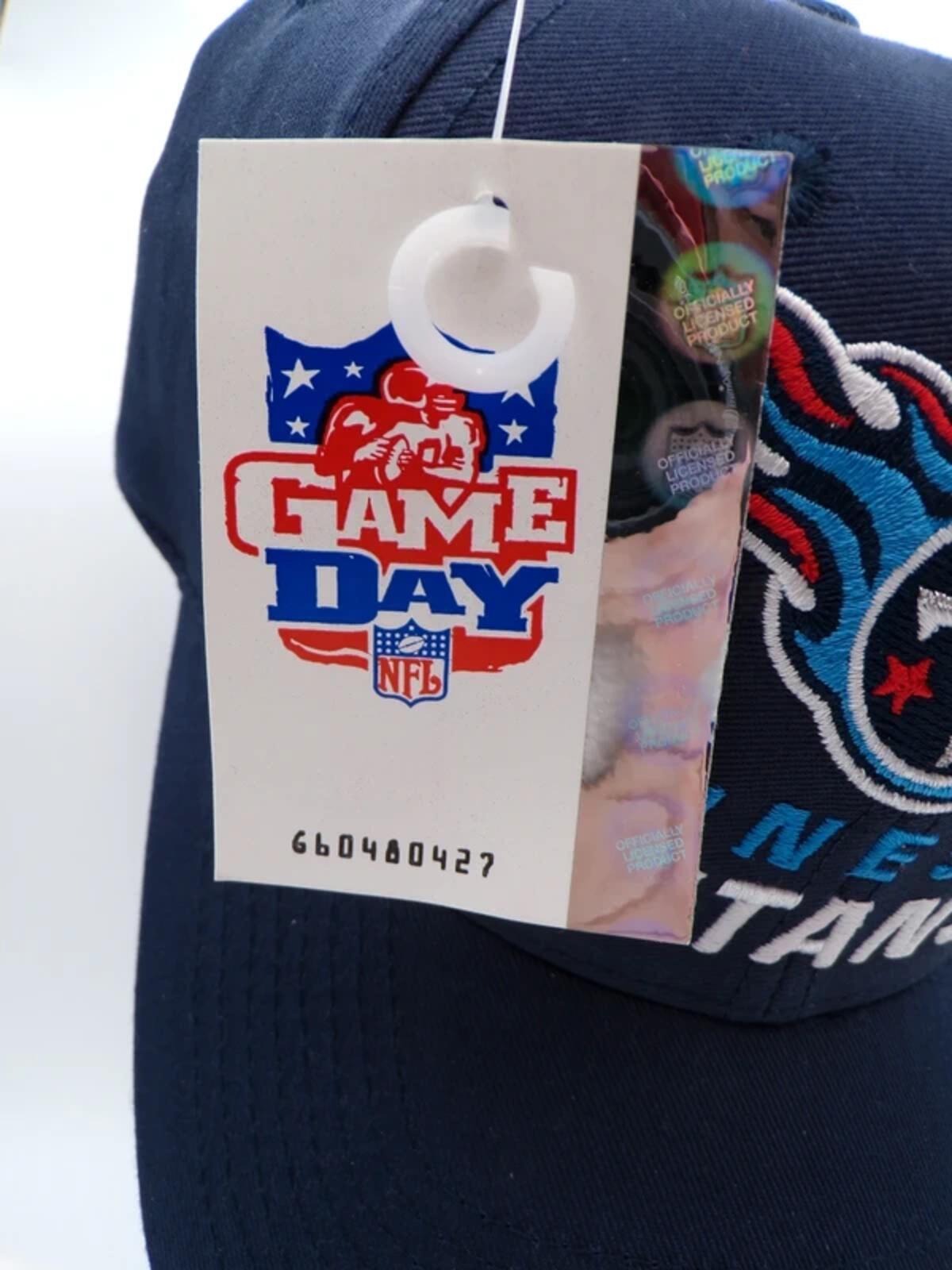 Tennessee Titans NFL Game Day Navy Embroidered Baseball Cap