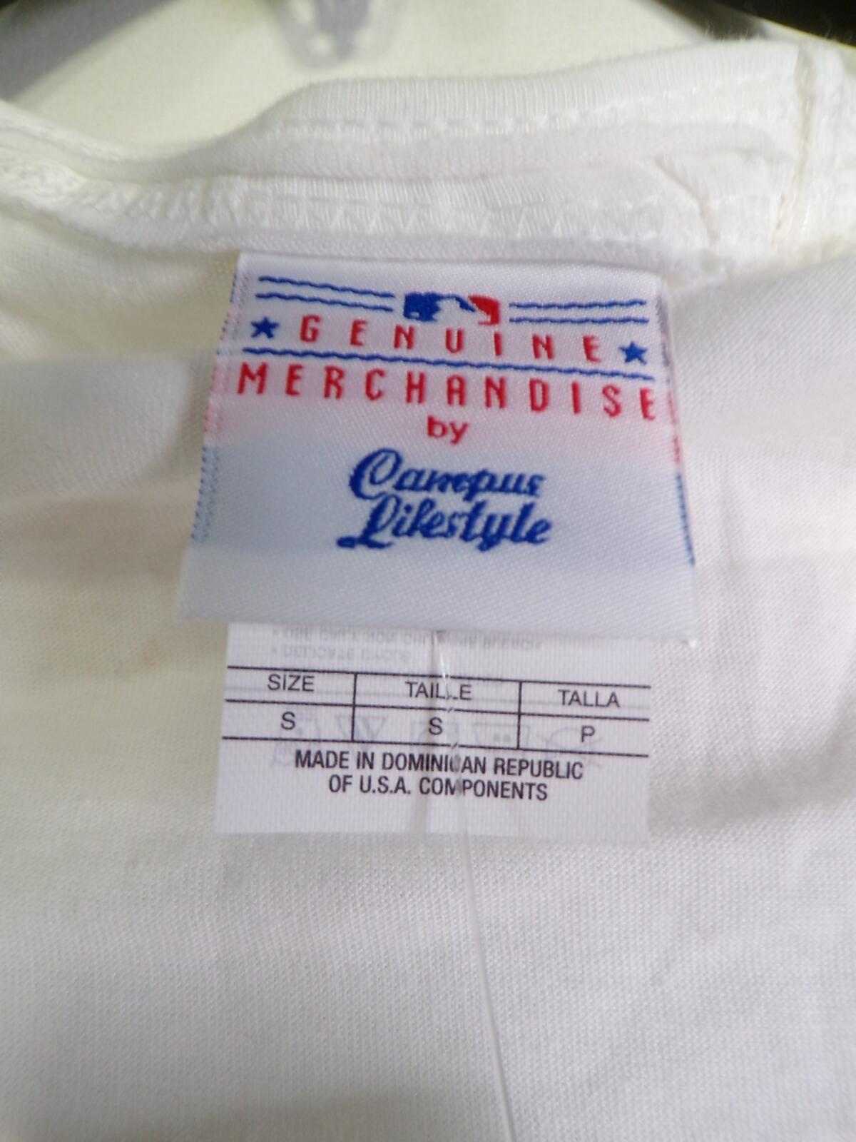 Genuine Merchandise Women's Minnesota Twins V-Neck T-Shirt Size S Rhinestone