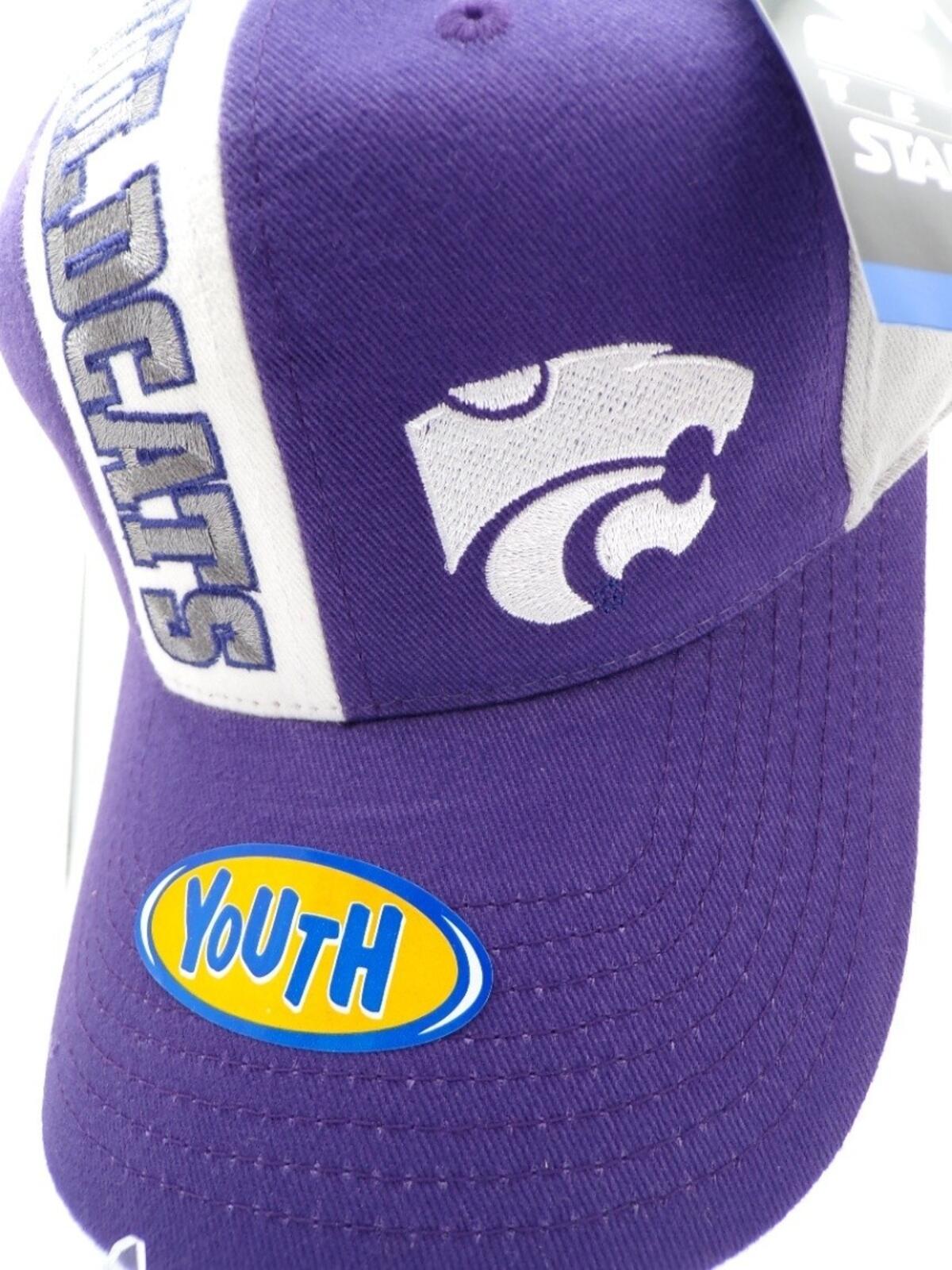 Starter Kansas State Wildcats Youth Boys Baseball Cap Purple One Size