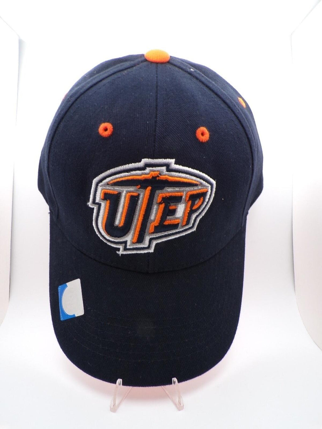 Men's UTEP Miners Navy Adjustable Baseball Cap Strapback College Hat