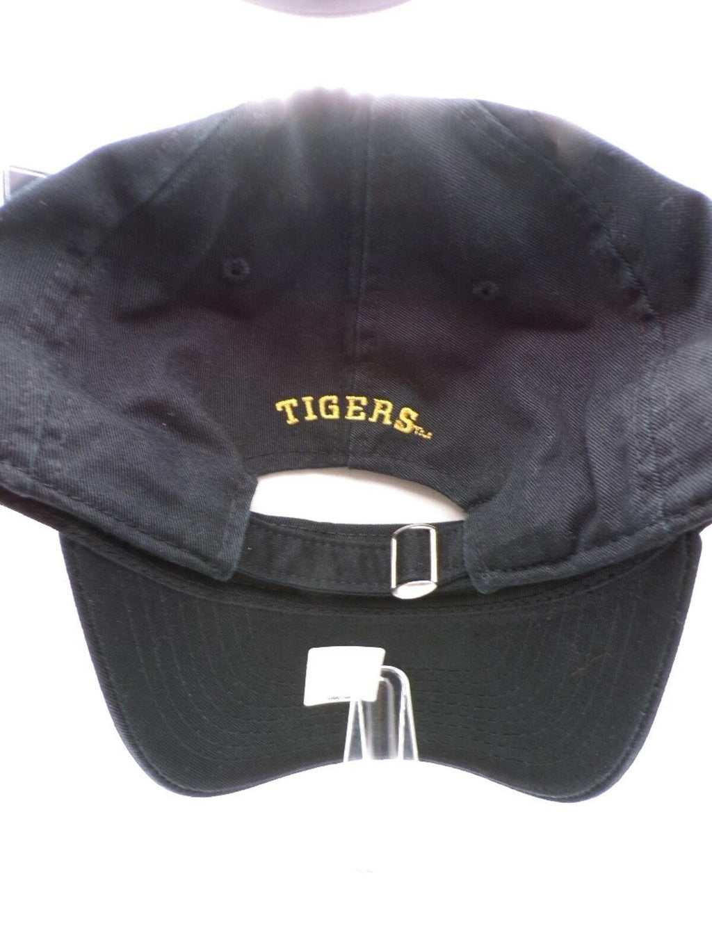 Mizzou Tigers Black Adjustable Baseball Cap Hat Size M