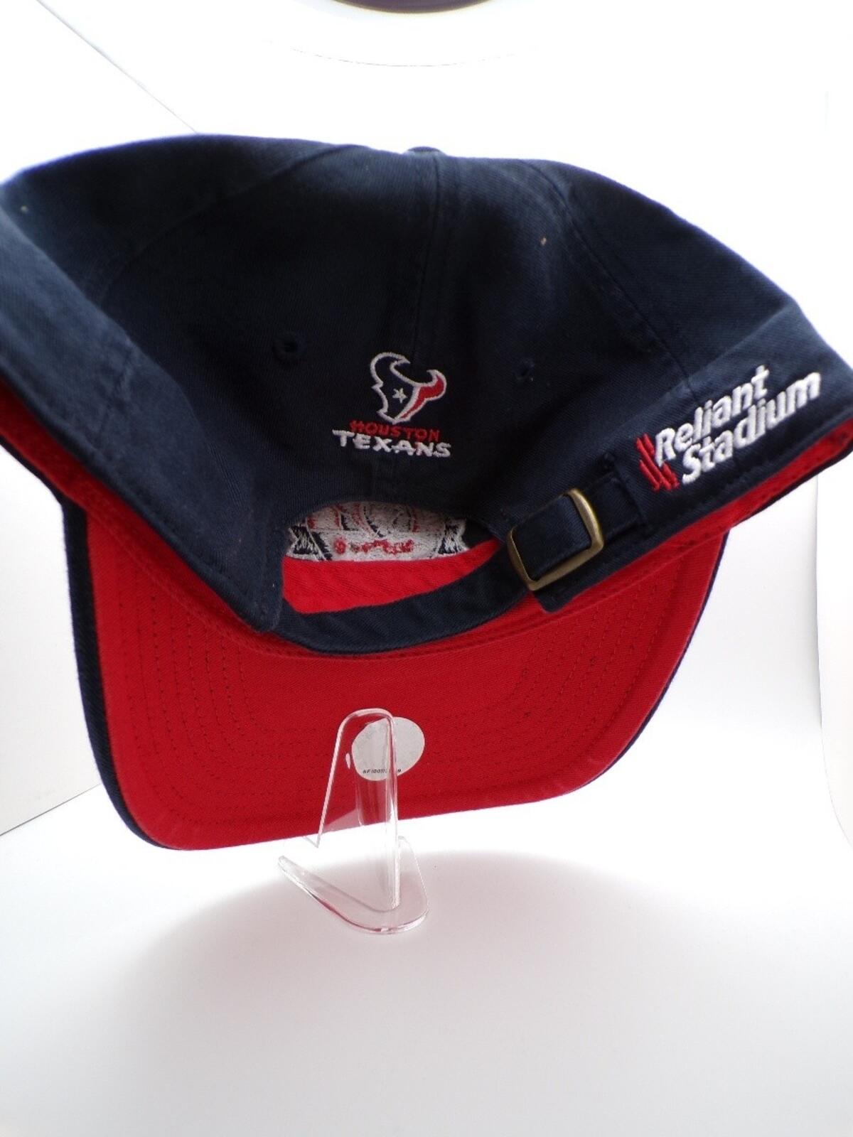 Houston Texans 2002 Inaugural Season Navy Baseball Cap Reliant Stadium Vintage