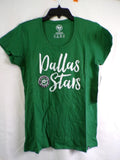 Dallas Stars Women's Green T Shirt Medium Crew MPN B88446886