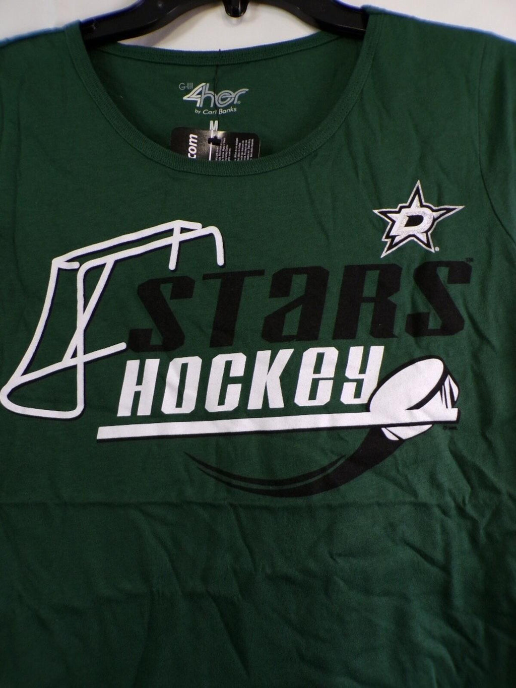 4her by Carl Banks Dallas Stars NHL Women's T Shirt Green M G-III