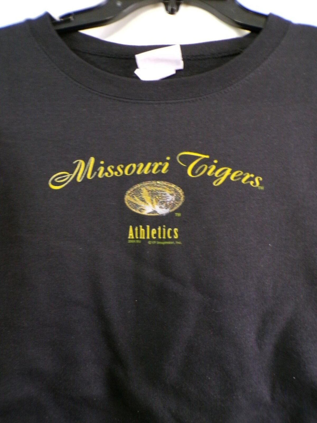 Missouri Tigers Women's 2XL Black Crewneck Pullover Sweatshirt Athletics