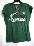 G-III 4Her Women's Dallas Stars T-Shirt XL Victory Green Scoop Neck