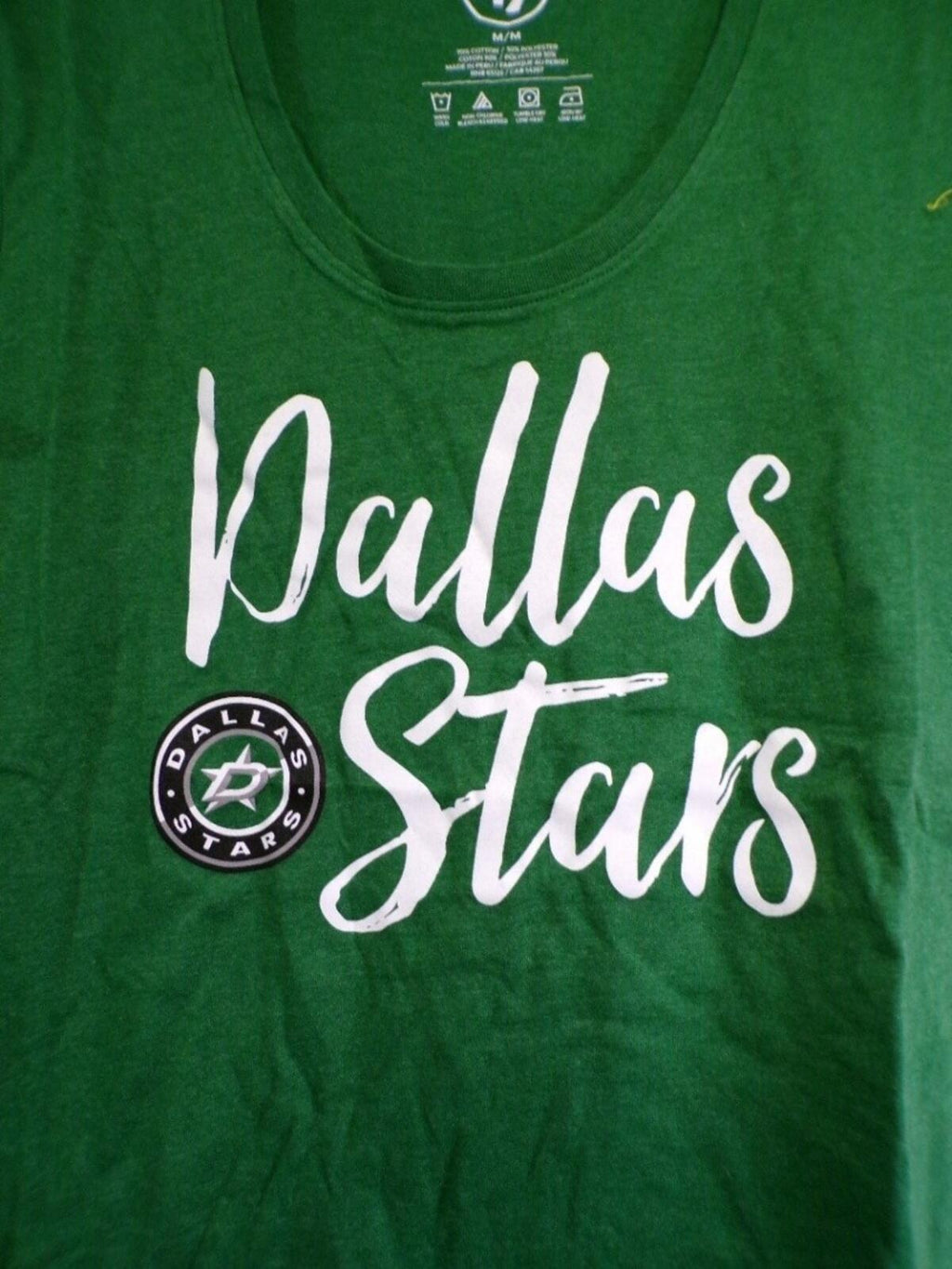 '47 Brand Dallas Stars Womens Scoop Neck T-Shirt Kelly Green M