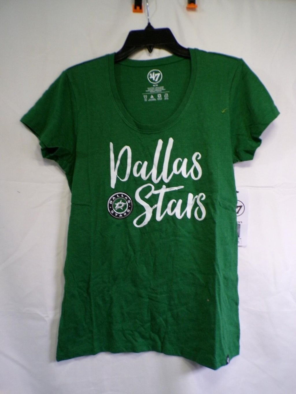 '47 Brand Dallas Stars Womens Scoop Neck T-Shirt Kelly Green M
