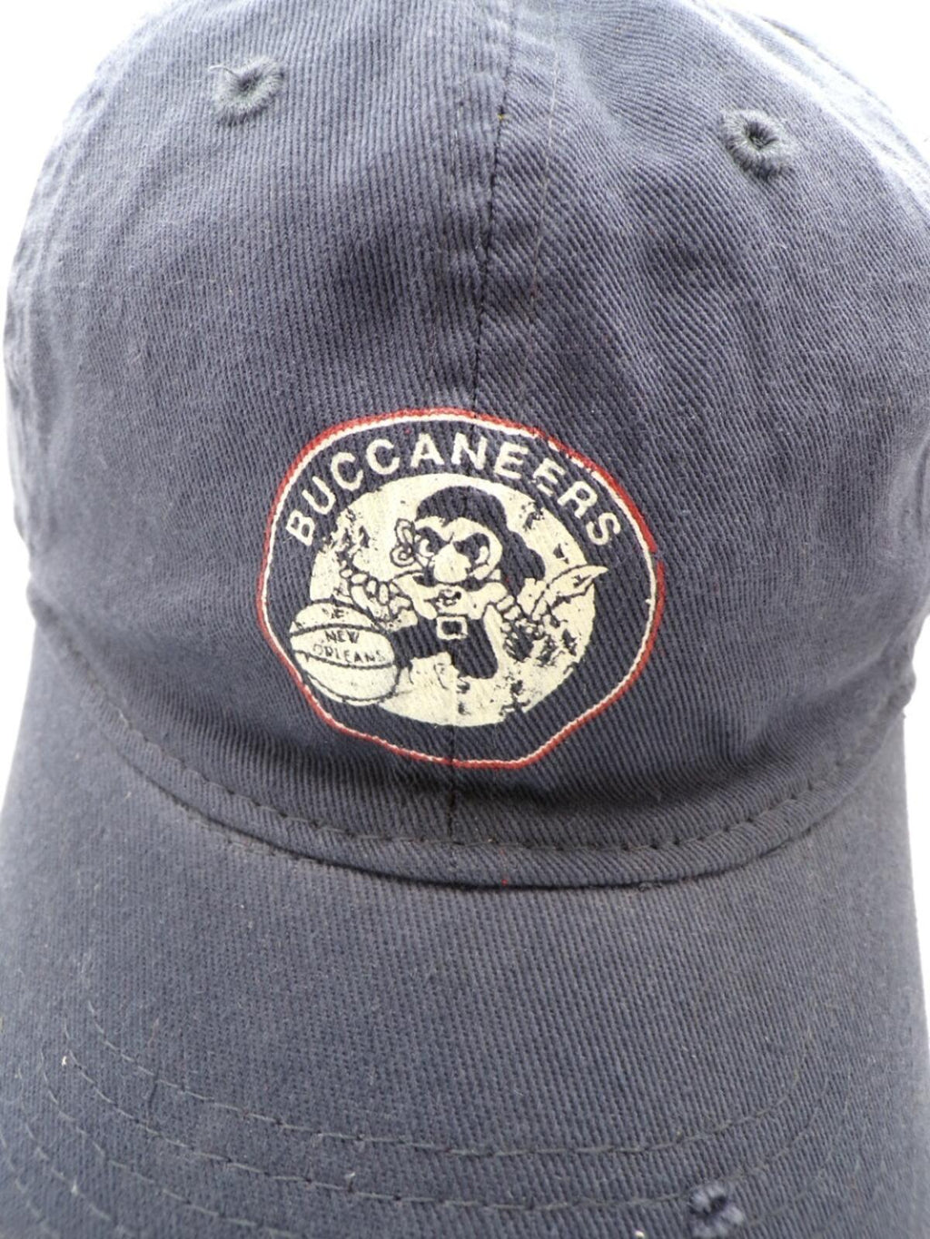 Reebok New Orleans Buccaneers Navy Adjustable Baseball Cap One Size Fits Most