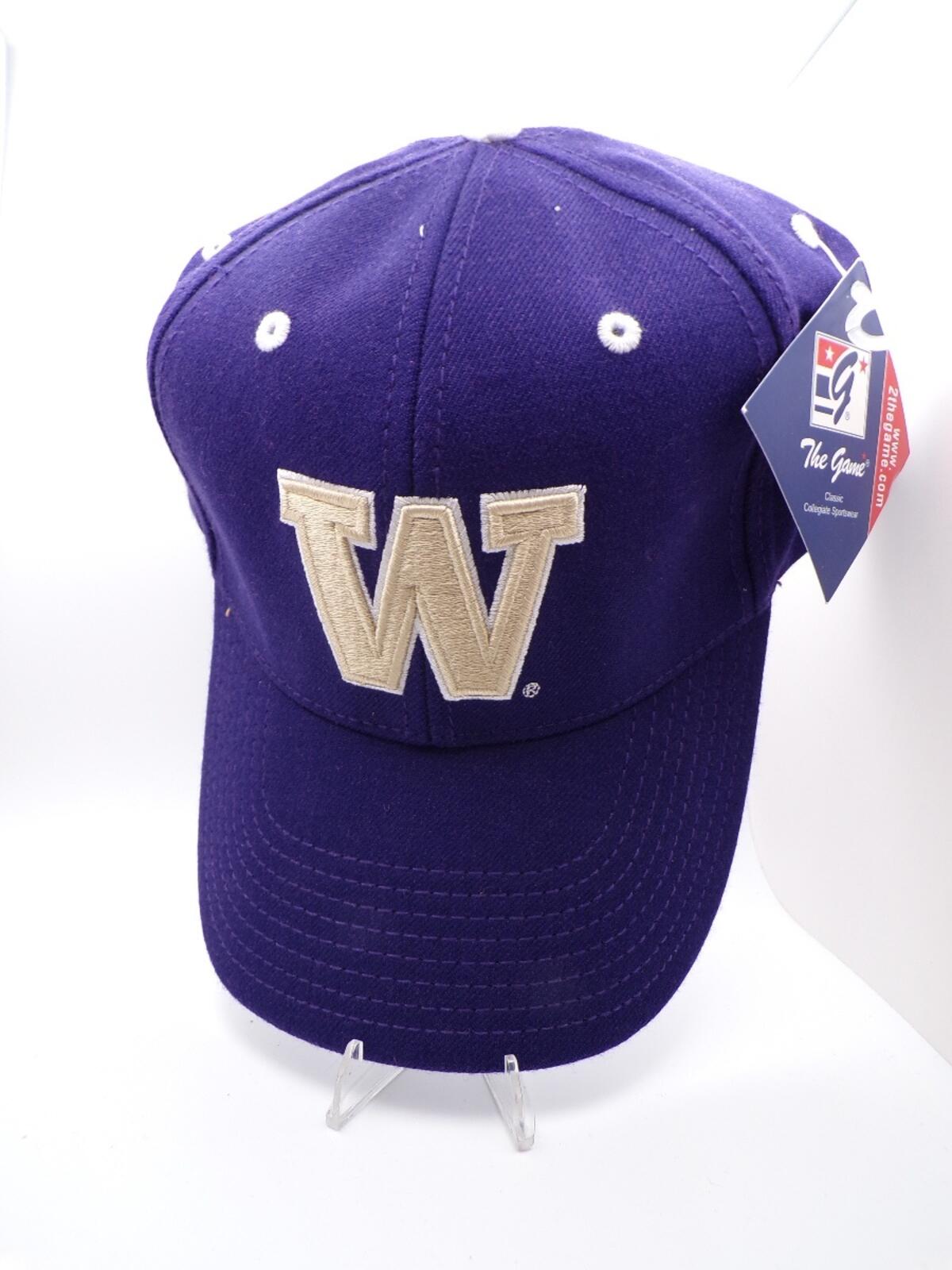 The Game Washington Huskies Purple Wool Blend Baseball Cap