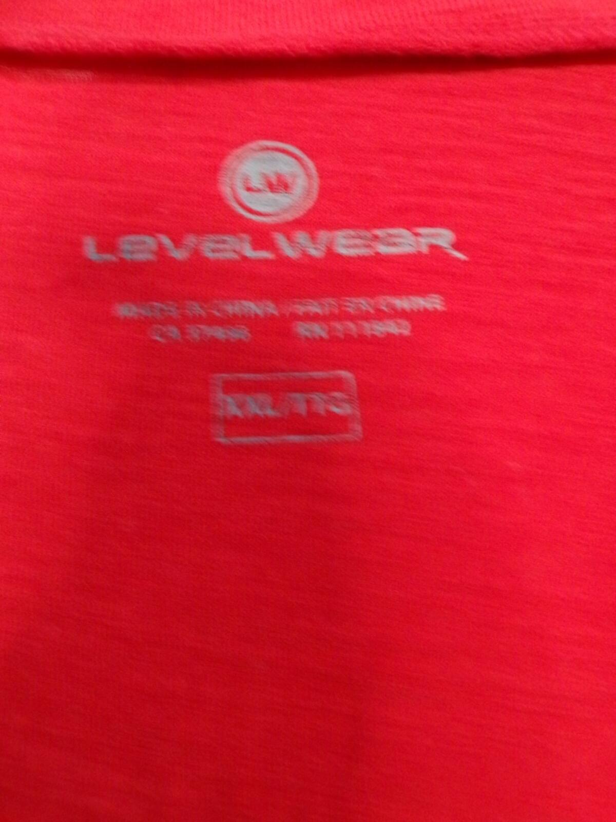 Levelwear Women's XXL V Neck NY Rangers Red T Shirt Jersey