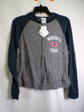 Majestic Minnesota Twins Unisex Kids L Full Zip Hoodie Colorblock Logo