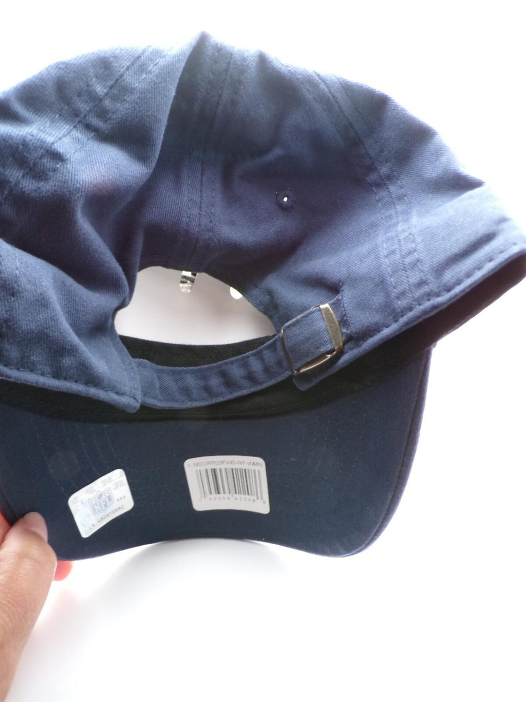 Women's Los Angeles Rams Sequin Logo Baseball Cap Navy