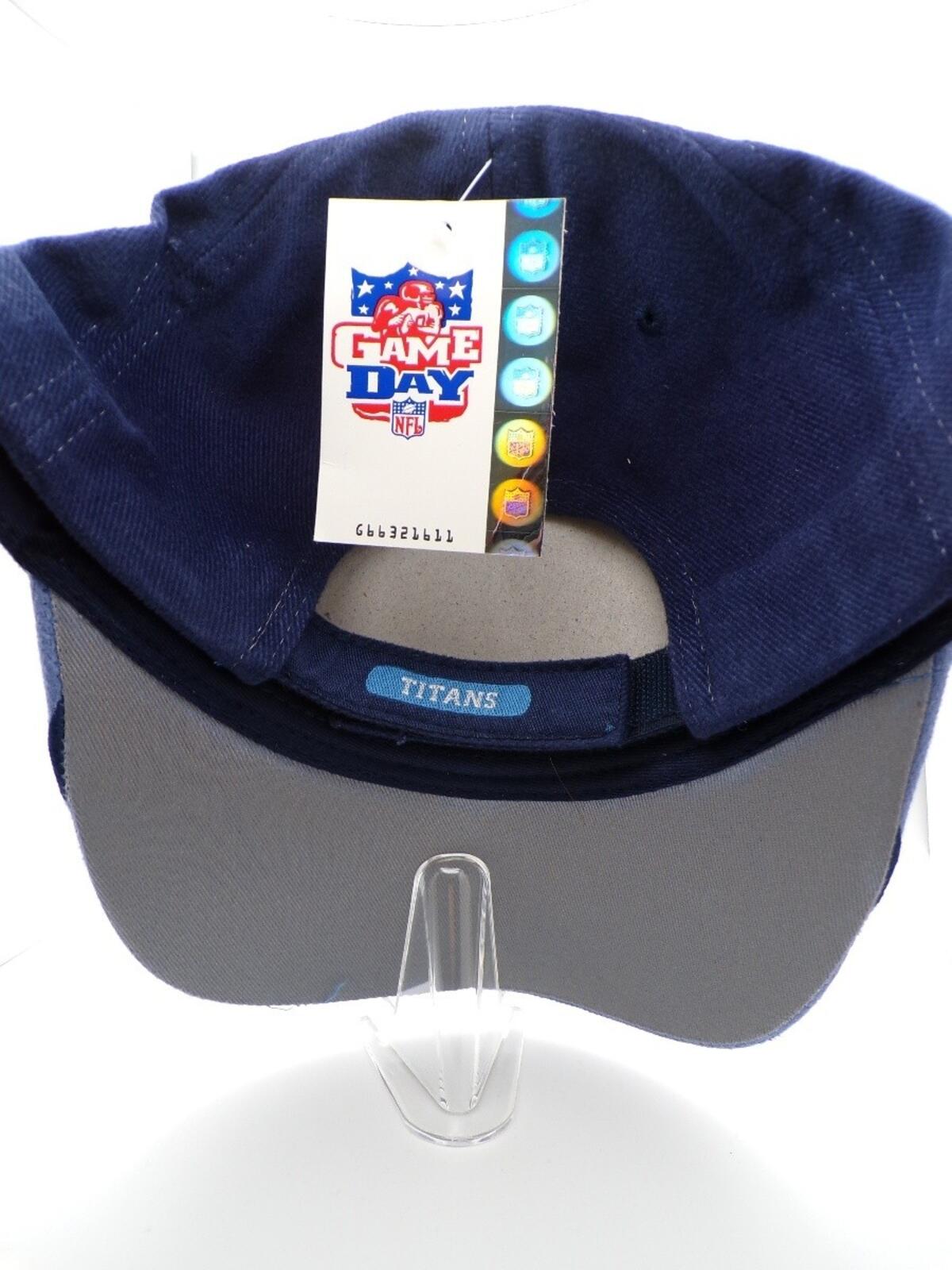 Game Day Tennessee Titans Embroidered Baseball Cap Adjustable One Size