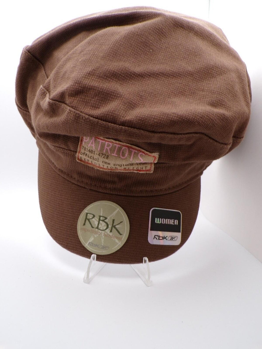 Reebok RBK Patriots Women's Cadet Cap Brown One Size OSFA