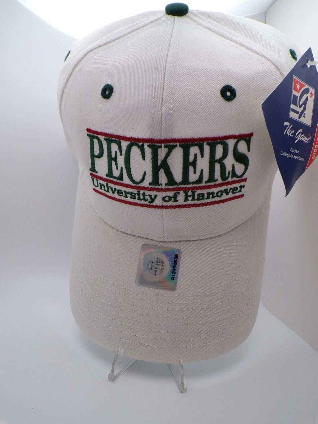 PECKERS University of Hanover White Cap One Size Men