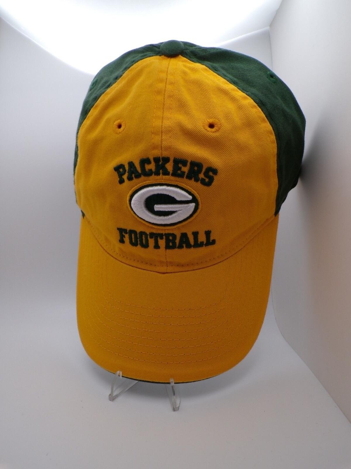 The Game Green Bay Packers Baseball Cap L/XL Adjustable 2-Tone Cotton